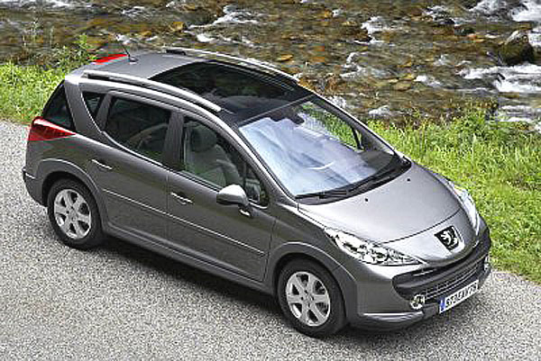 Peugeot 207 SW v nové verzi Outdoor je stvořený pro cesty za dobrodružstvím