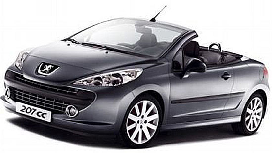 Peugeot uvádí na trh nové kupé kabriolet 207 CC