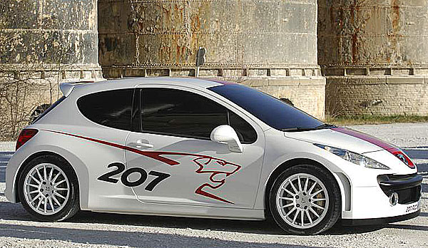 Testování speciálu Peugeot 207 Super 2000