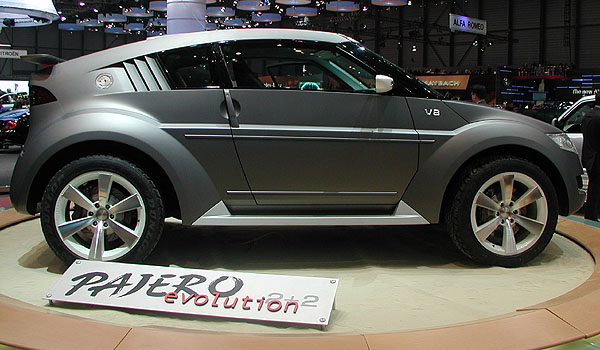 Mitsubishi na letošním autosalonu v Ženevě představil nový koncept PAJERO EVOLUTION 2+2 (1)
