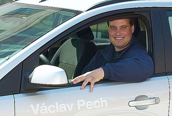 Nový Ford pro soutěžního jezdce Václava Pecha