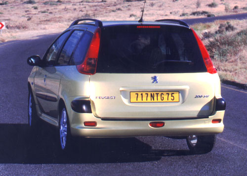 Peugeot 206 SW na český trh 2. září 2002