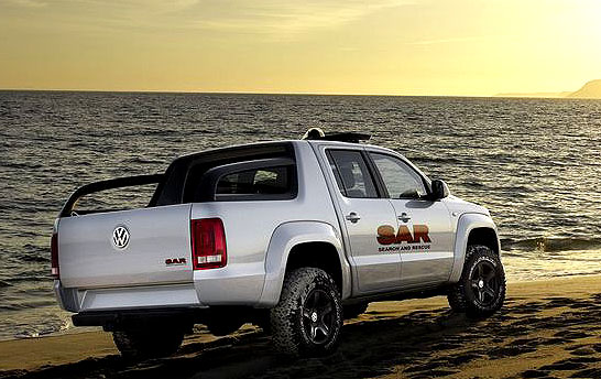 Nový model Volkswagen Amarok oficiálním doprovodným vozem Rally Dakar (1. –17. ledna 2010)