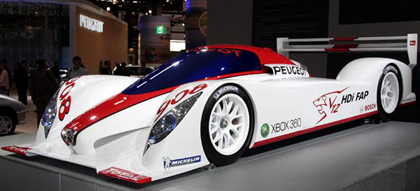 Peugeot na závod 24 hodin v Le Mans