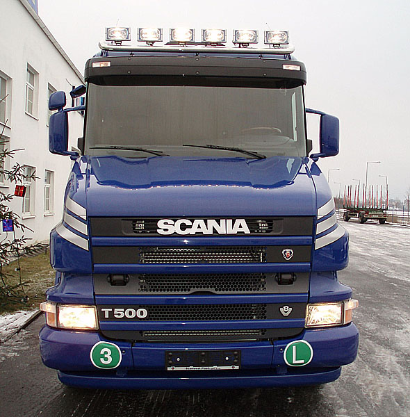 Poslední nákladní Scania s kabinou typu T v ČR předána majiteli