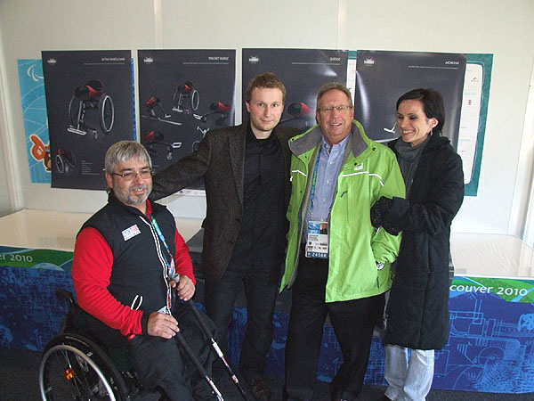 Nový vozík usnadňuje sportovat handicapovaným