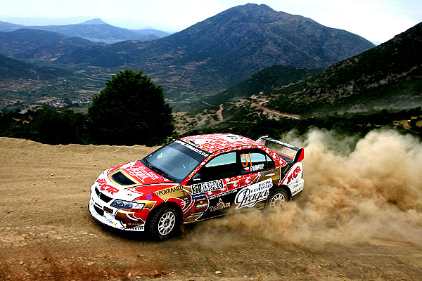 Martin Prokop na Akropolis rally s Mitsubishi Evo IX: nedostal jsem se do závodu