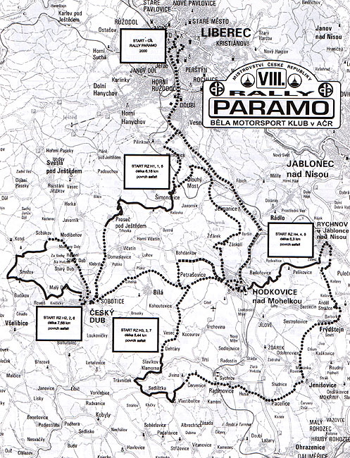 Rallye Paramo 2000: Pavel Sibera opět s Octávií