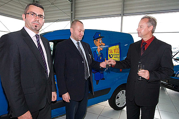 750-tý vůz Renault Kangoo pro Českou poštu
