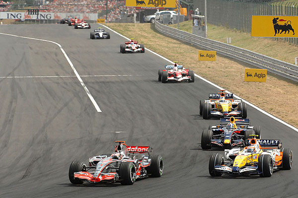 Renault na F1 - Grand Prix Maďarska (5.srpna 2007)