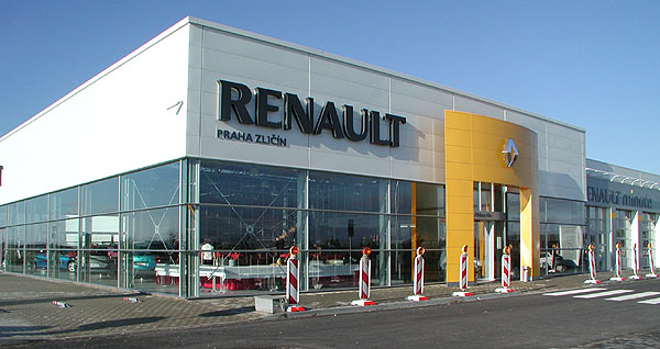 První pobočka prodejní sítě Renault Europe Automobiles v ČR