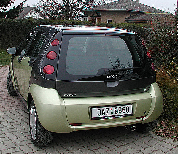 Pětidveřový smart forfour v redakčním testu