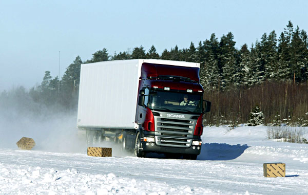 Scania - vylepšení na nákladních vozidlech