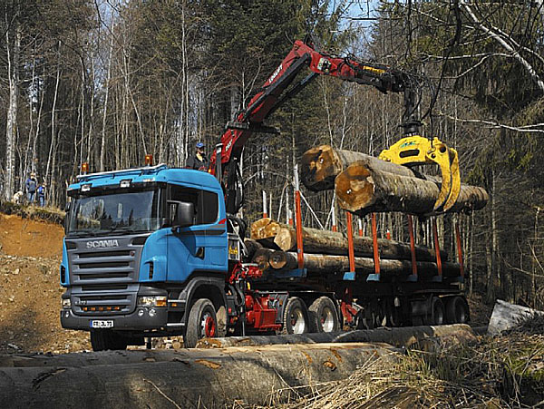 Scania na stavebním veletrhu Bauma