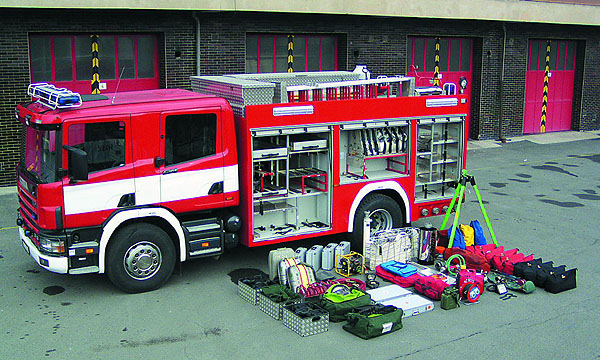 Scania se úspěšně prosazuje v segmentu hasičských vozidel