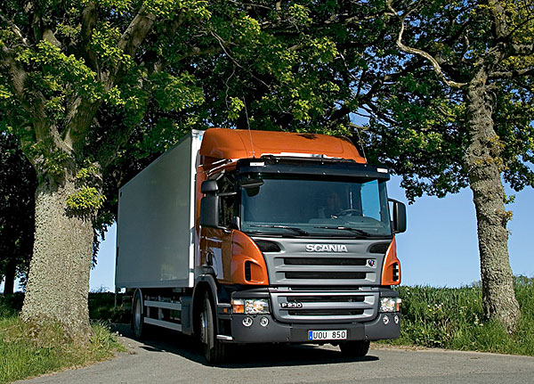 Nové rozvážkové vozy Scania