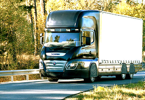 Scania: Inteligentní dopravní systémy při práci aneb nahlédnutí do roku 2010