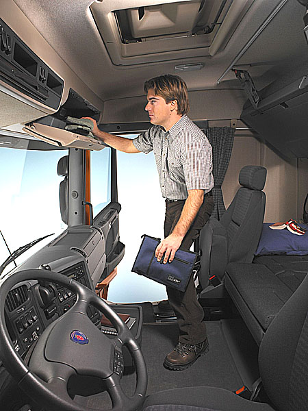 Pracoviště řidiče Scania: Ergonomie jako nejvyšší priorita