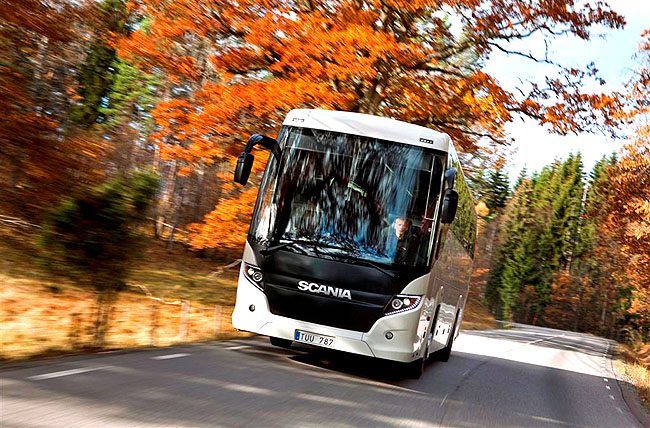 Scania představuje v Praze českou premiéru autobusu Scania Touring HD