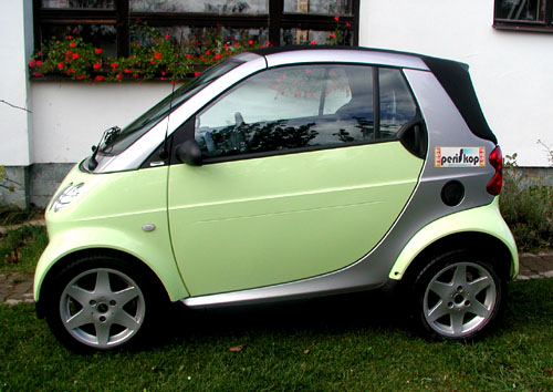 Smart cabrio s benzinovým motorem se šestistupňovou převodovkou bez spojky v testu redakce