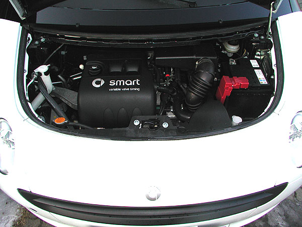 Čtyřdveřový smart forfour s benzinovým motorem 47 kW v testu redakce