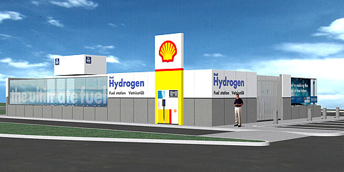Shell představuje svou první vodíkovou čerpací stanici na světě!