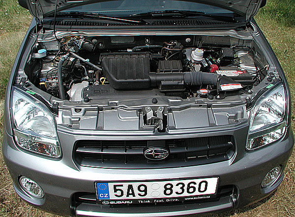 Subaru Justy G3X s motorem 1,3 l v testu redakce
