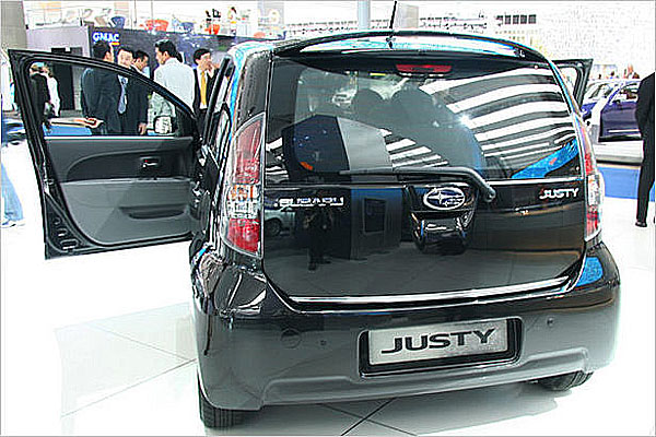 Zcela nové Subaru Justy představeno na probíhajícím autosalonu ve Frankfurtu