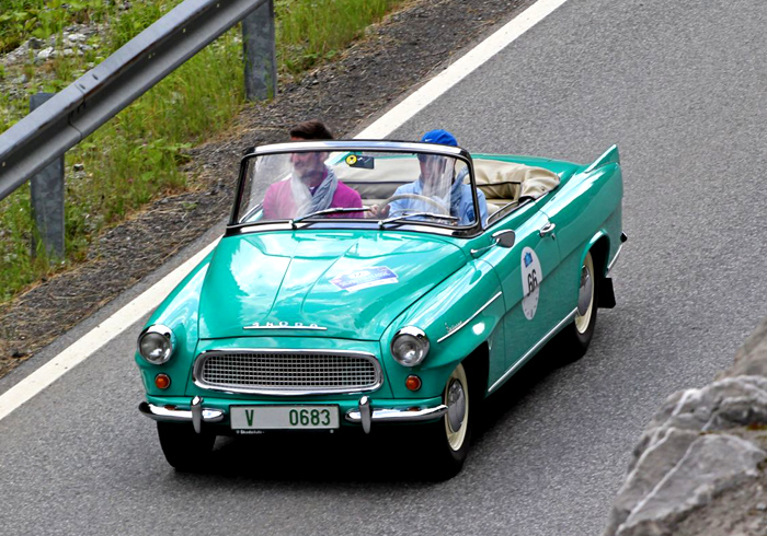 Čtyři atraktivní historické vozy ŠKODA na letošní veteránské rallye Sachsen Classic