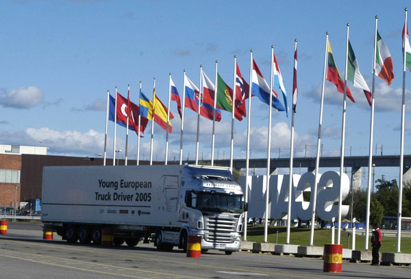 Titul nejlepšího evropského řidiče kamionu putuje do Belgie