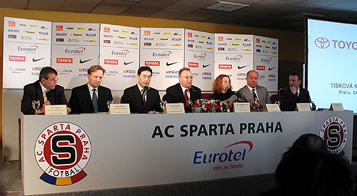 Toyota Motor Czech hlavním partnerem fotbalového klubu AC Sparty Praha