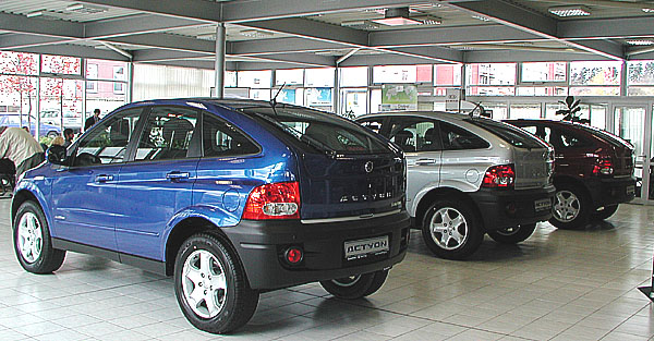 Nový model SsangYong Actyon byl uveden v pátek 10. listopadu 2006 na český trh