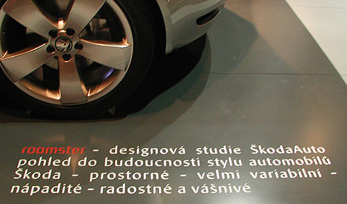 Prototyp Škoda Roomster poprvé v Praze