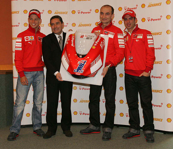 Společnost Shell obnovila své technické partnerství s Ducati