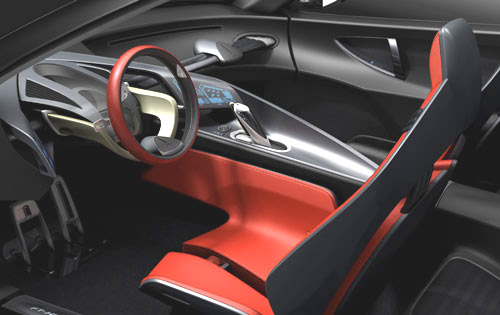 Koncept Toyota FT-HS – čtyřmístné sportovní kupé se  stahovací střechou s hybridním pohonem