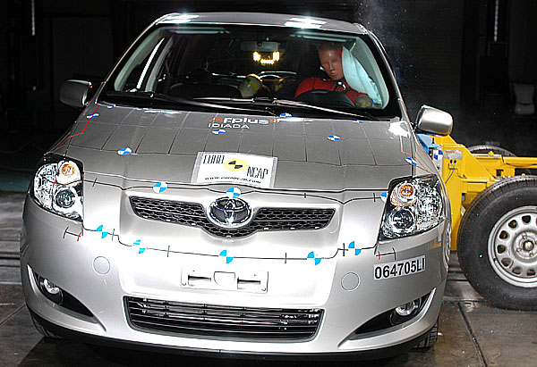 Toyota Auris získala pět hvězdiček 