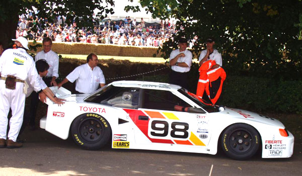 Toyota na britském festivalu rychlosti Goodwood 2006