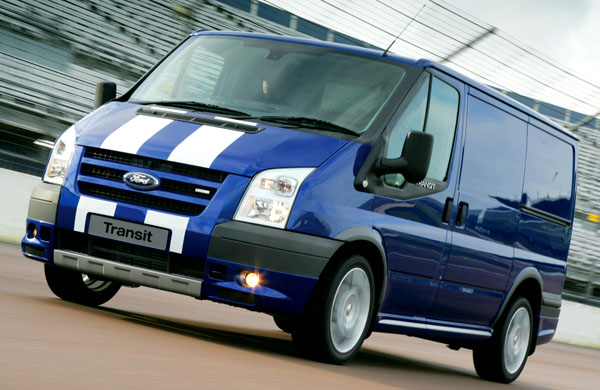 Ford na právě probíhajícím veletrhu užitkových vozidel v britském Birminghamu.