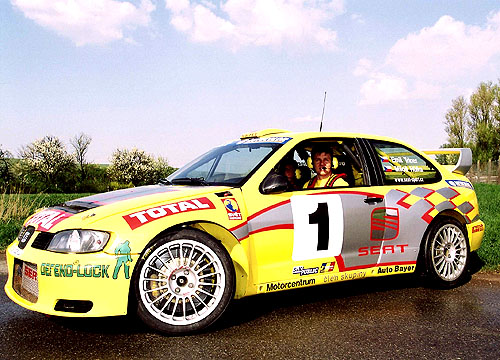Emil Triner vybojoval s vozem SEAT Cordoba WRC titul soutěžního vícemistra ČR