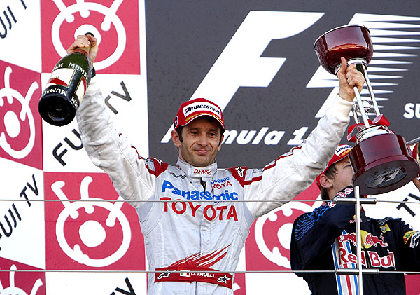 Nedělní Velká cena Japonska: Jarno Trulli s Toyotou opět na podium!