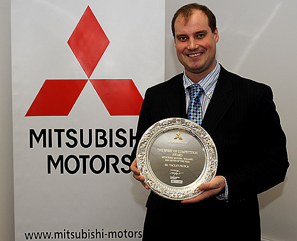 Václav Pech oceněn RalliArt “Driver of the Year 2008“