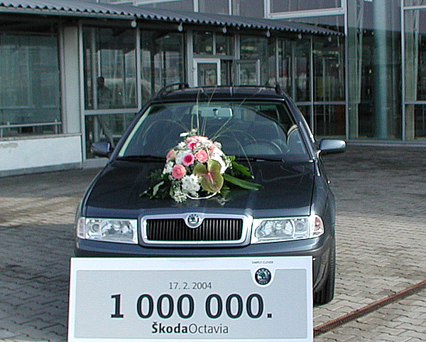 Škoda Auto vyrobila milióntou Octavii