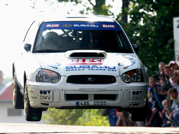 Štajf na Subaru Impreza vítězem na Bohemia Rally