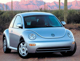 Volkswagen New Beetle zamířil do Evropy