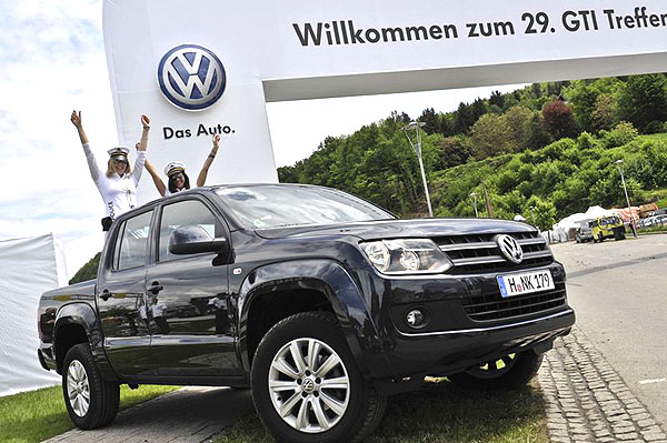 Senzací 29. Setkání GTI v Rakousku byl nový pickup Volkswagen Amarok Senzací 29. Setkání GTI v Rakousku byl nový pickup Volkswagen Amarok