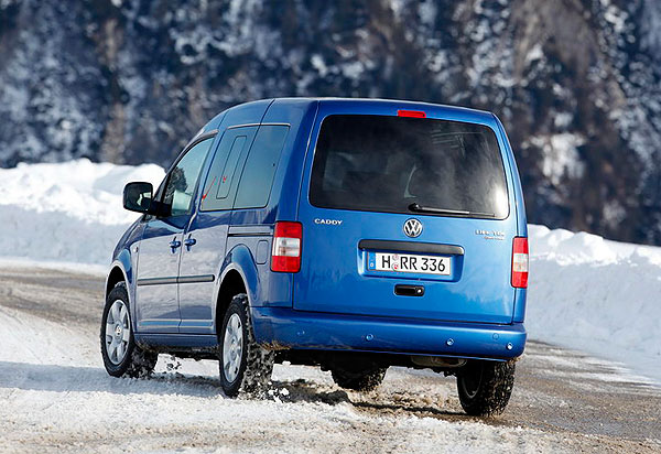 Volkswagen Caddy 4Motion v prodeji na českém trhu