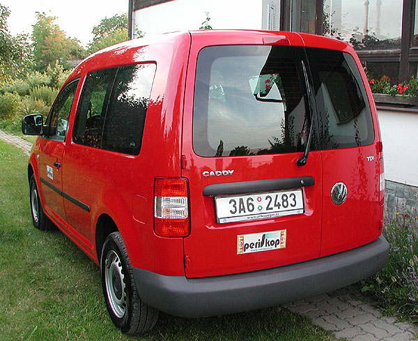 Volkswagen Caddy kombi – speciál v testu redakce