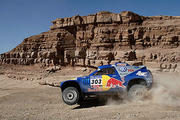 Volkswagen podruhé v řadě vyhrál legendární Rallye Dakar na jihoamerickém kontinentu