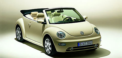 Volkswagen New Beetle Cabrio vítá léto