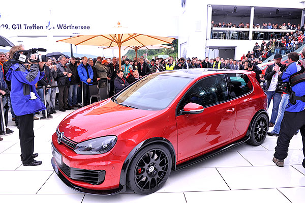 Setkání Volkswagen Golf GTI 2010 u jezera Wörthersee